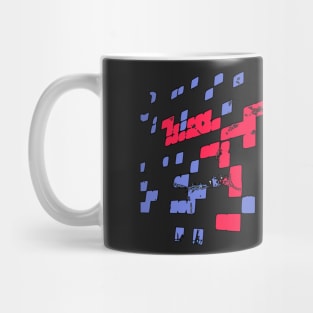 The Red, White, and Blue (Or Black) Mug